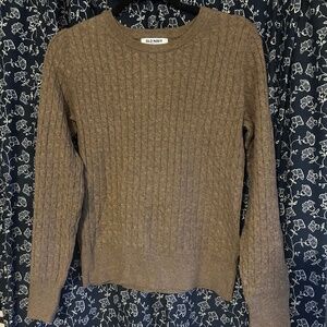 Old Navy Knit Brown Sweater